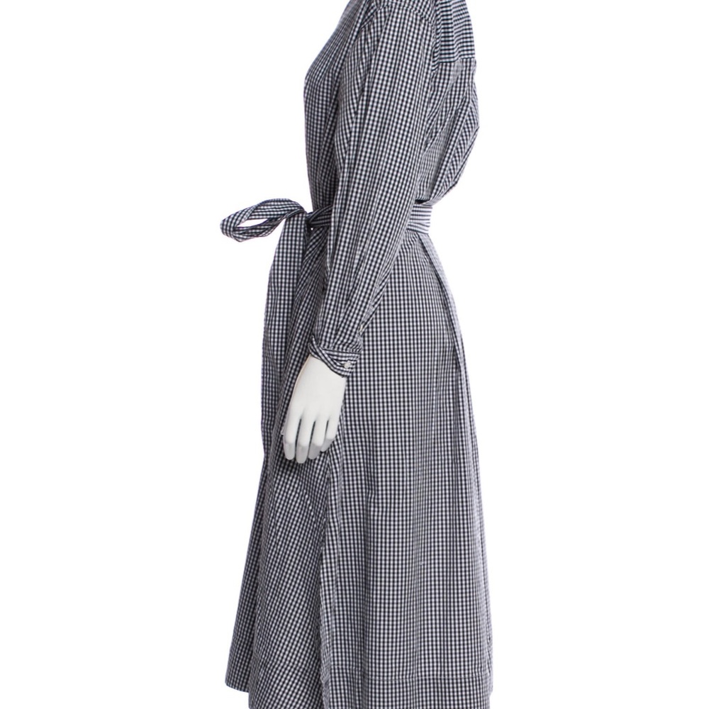 Alex Mill Checkered Gingham Black White Dress. Never Worn Size Small - Picture 3 of 5